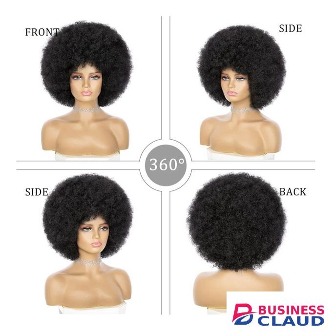 Afro Wig - Black