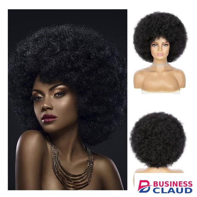 Afro Wig - Black