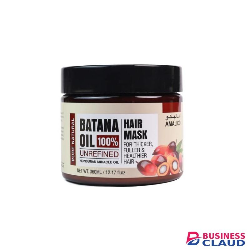 AMALICO Batana Oil 100% Hair Mask FOR THICKER, FULLER & HEALTHIER HAIR 360ml