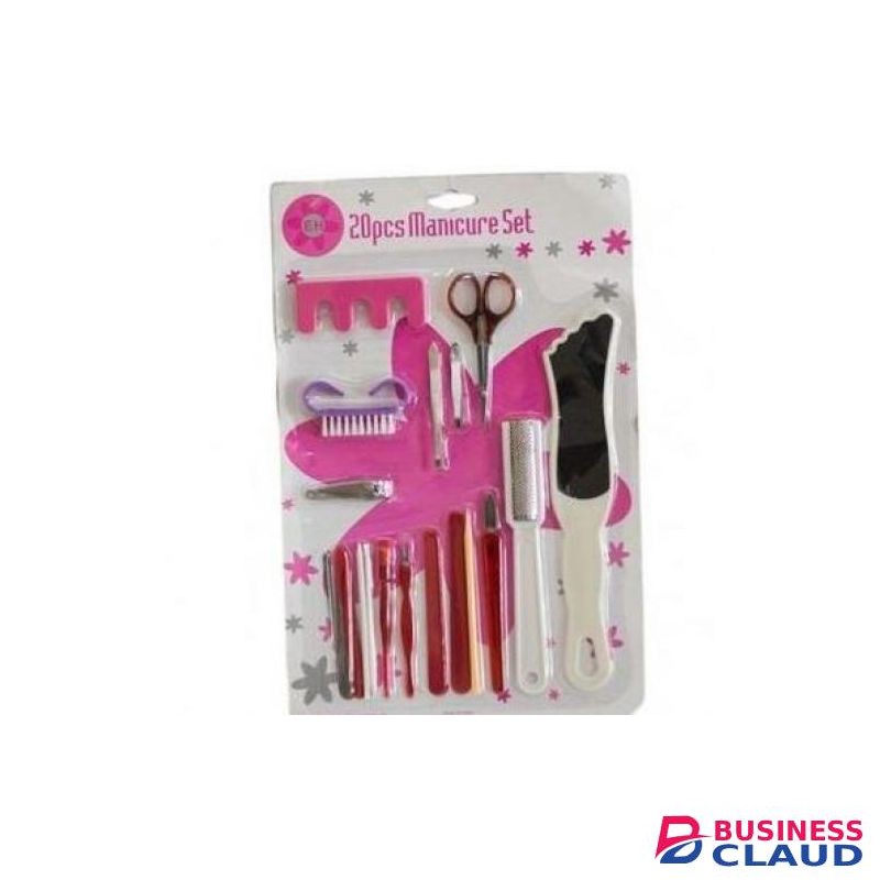 Manicure Pedicure Set -20pcs Kit