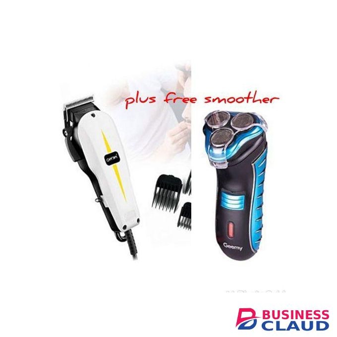 Geemy Professional Electric Hair Trimmer Shaving Machine Plus Smoother