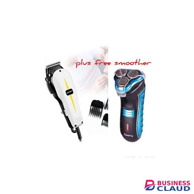 Geemy Professional Electric Hair Trimmer Shaving Machine Plus Smoother