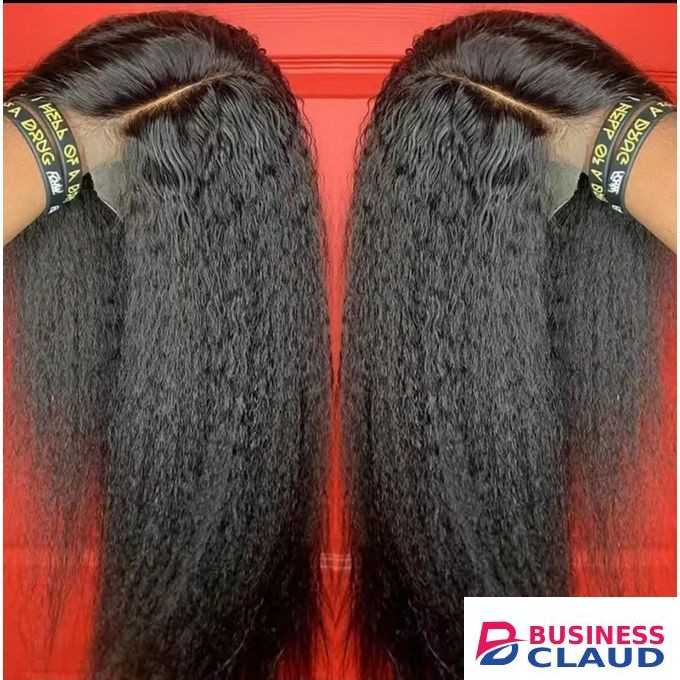 Fashion Classic Kinky semi human T-part wig