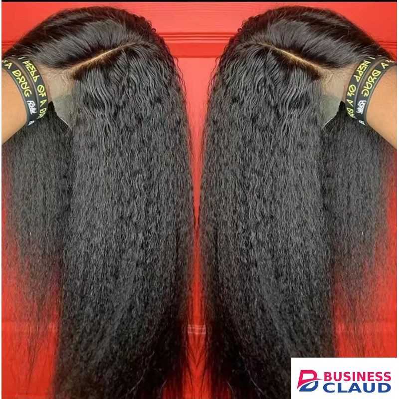 Fashion Classic Kinky semi human T-part wig