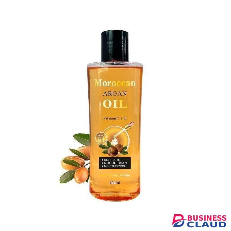 Morrocan Argan 100% Pure Oil Correct Moisturize Brightening Serum Moroccan Argan Oil- 200ML