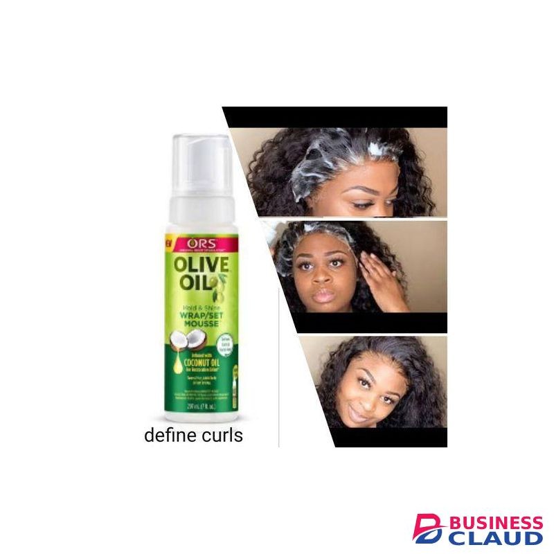 Ors Hold & Shine Mousse Define Curls, Wrap set Mousse