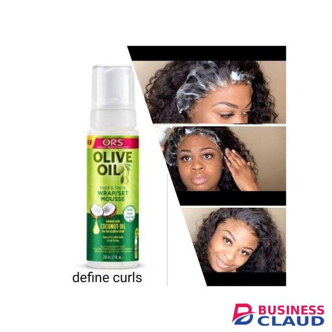 Ors Hold & Shine Mousse Define Curls, Wrap set Mousse