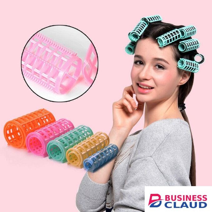 Hair curling Rollers pack + Free hair clips