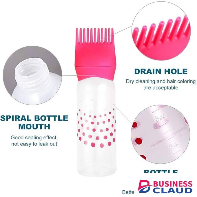 Hair Spray Bottle + Hair Oil Root Applicator Bottle