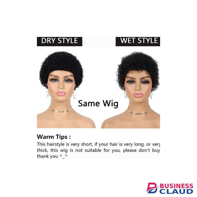 Brazilian Human Short Wig + Free Gift
