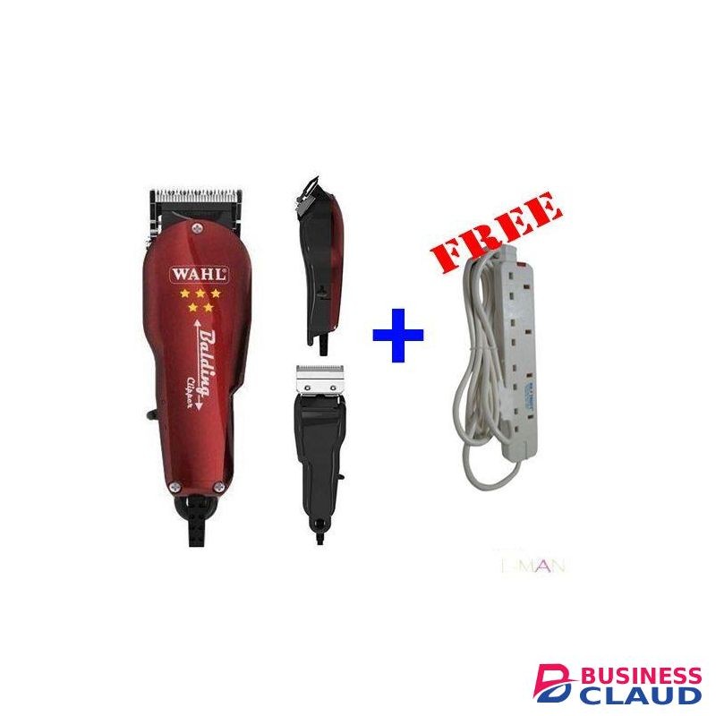 Wahl Professional Balding, Hair Cut Machine + 4Way Extention
