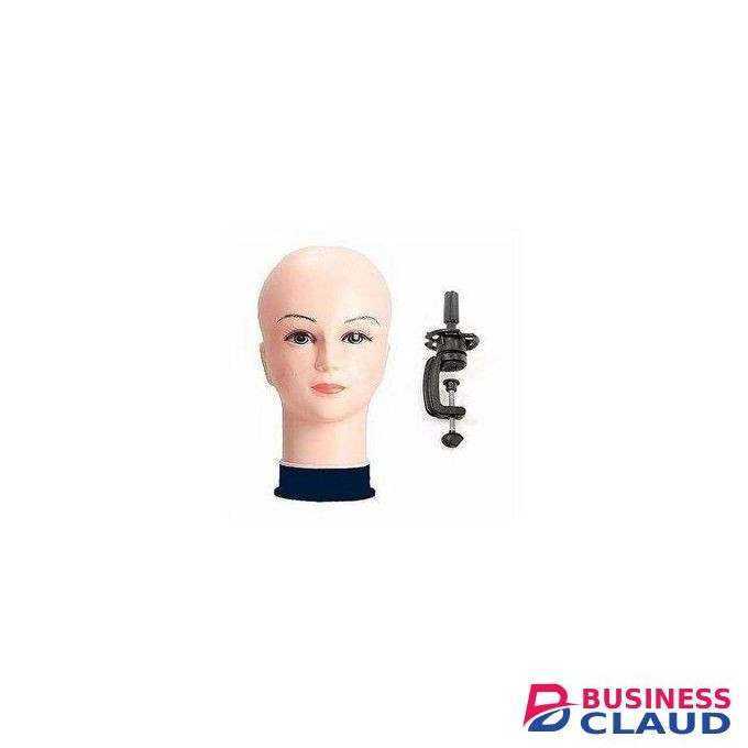Dummy Mannequin Head/ Wig Stand For Making Wig And Displays &Clamp
