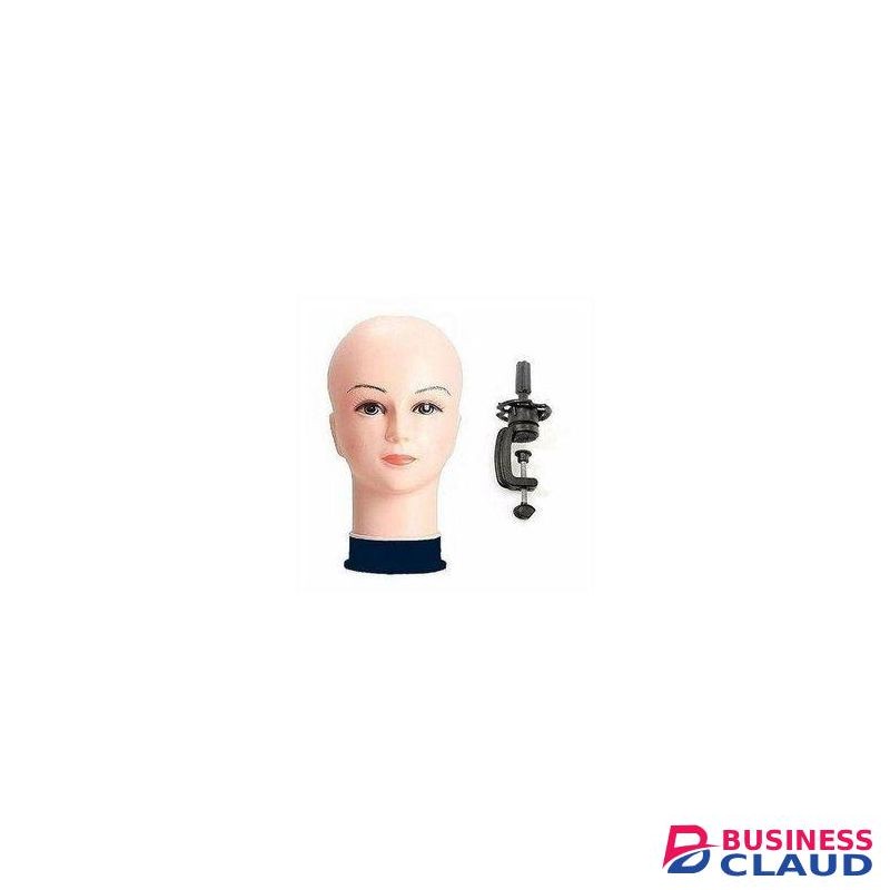 Dummy Mannequin Head/ Wig Stand For Making Wig And Displays &Clamp