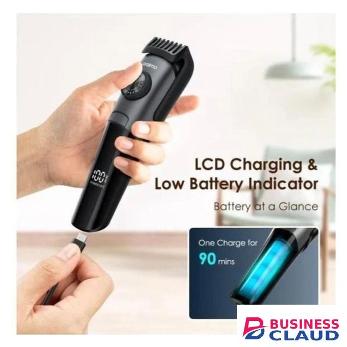 Oraimo Hair Shaving & Beard Trimmer – Rechargeable Electric Personal Shaver Grooming Machine Great for Personal Private Use, Precision Adjustable Blades with Comb Guides – Portable KINYOZI for Home & Travel Shaving Machine, Trimming Machine