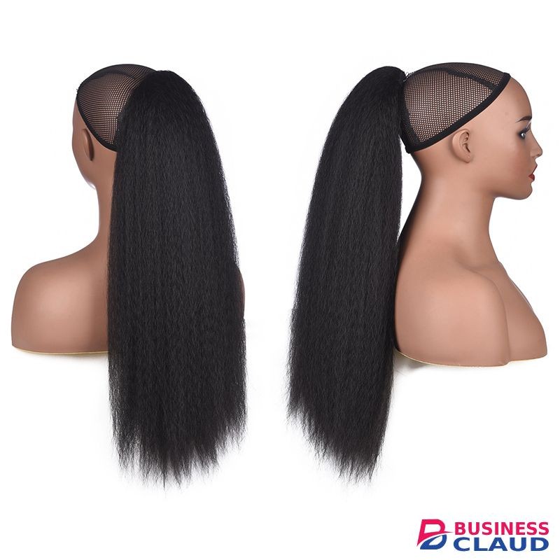 Long STRAIGHT Hair Extension Ponytail Extension+FREE COMB