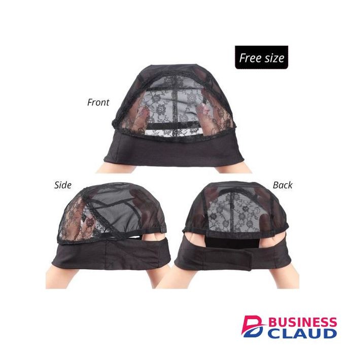 3pcs High Quality Glue Less Lace Dome Headband Wig Caps