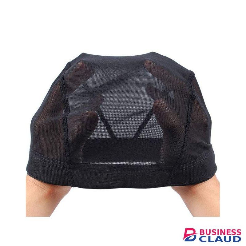 Quality Black Stretchable Dome Style Cap For Making Wigs waves durag