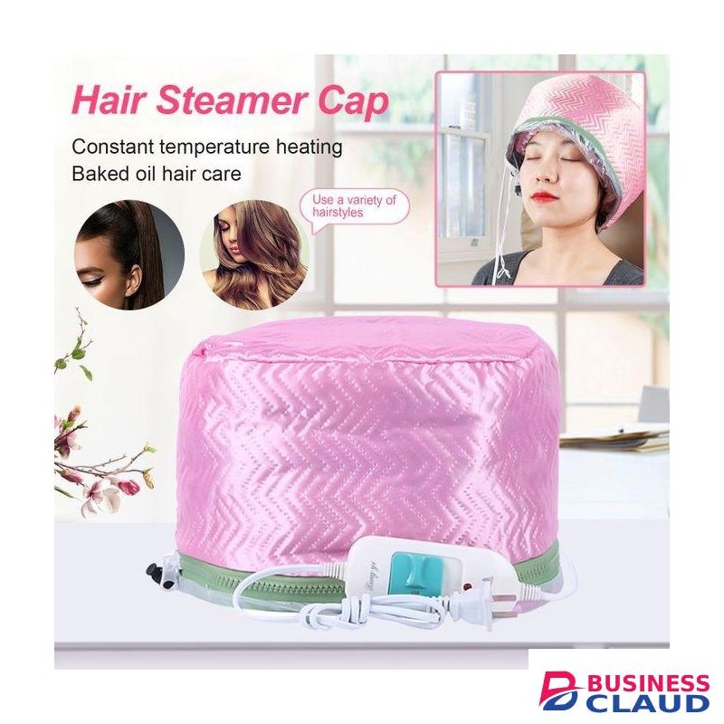 Hair Steamer Cap Electric Thermal Heat Cap Deep Conditioning Scalp Treatment For Home Use