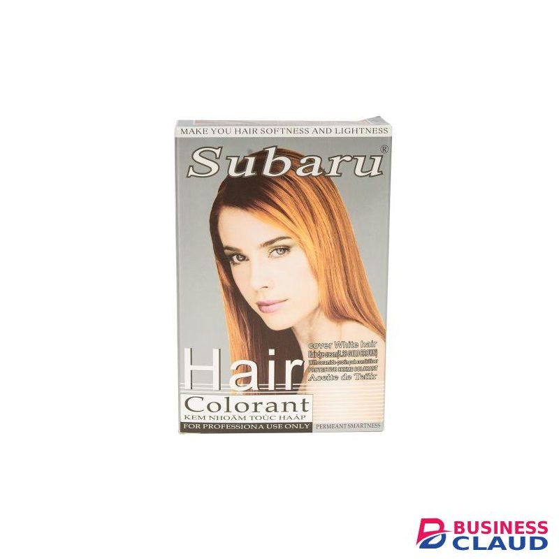 Subaru Hair Dye Creme With Protin Conditioner-Light Copper Brown