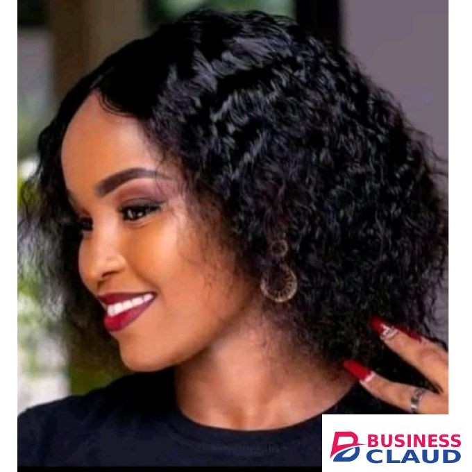 Fashion Classic Water curl human hair wig