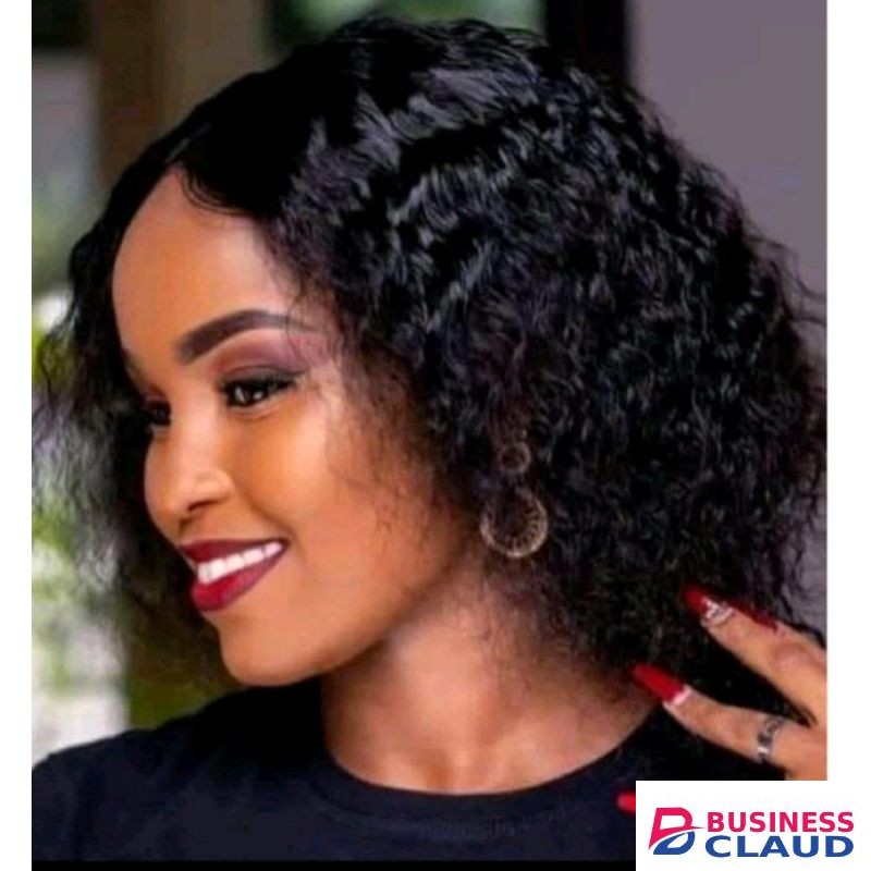 Fashion Classic Water curl human hair wig