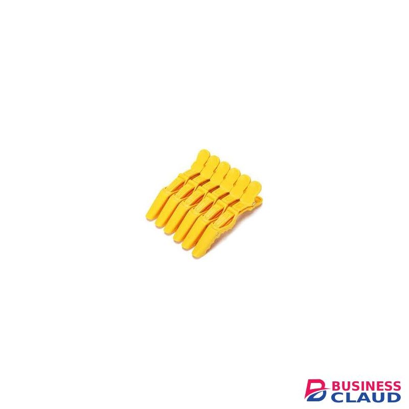 Alligator Hair Sectioning Clips - 6pcs