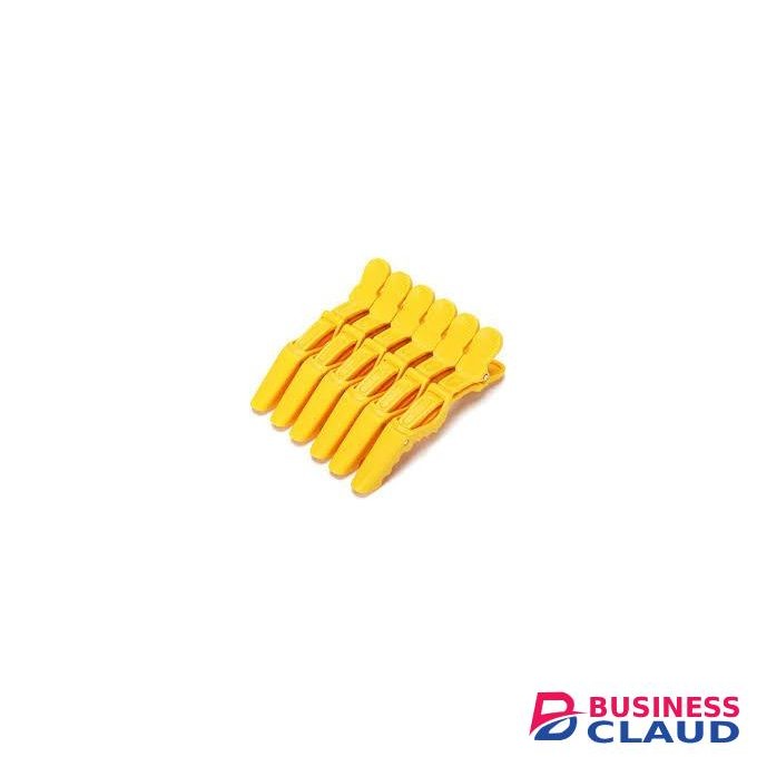 Alligator Hair Sectioning Clips - 6pcs