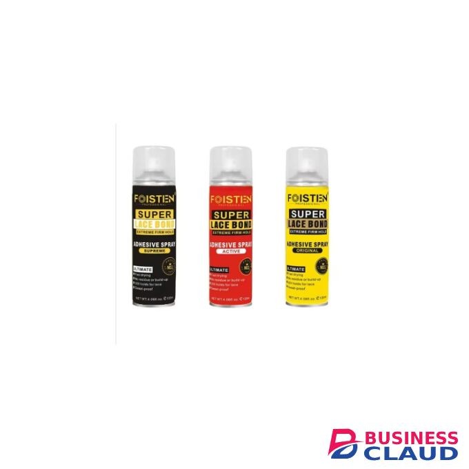 Foisten Lace Melting Spray Wig Glue Special Hair Glue Spray Lace Glue Spray Active Adhesive Spray, Original Adhesive Spray, Or Supreme Adhesive Spray,