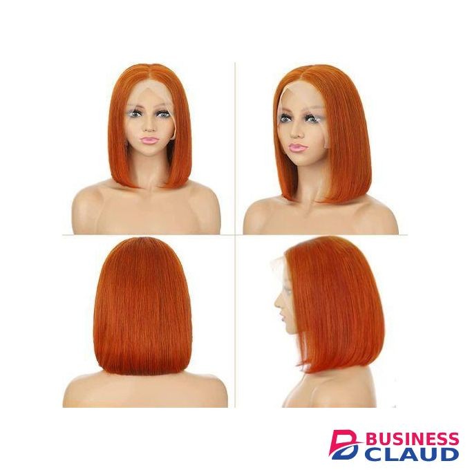 Semi human bob wig