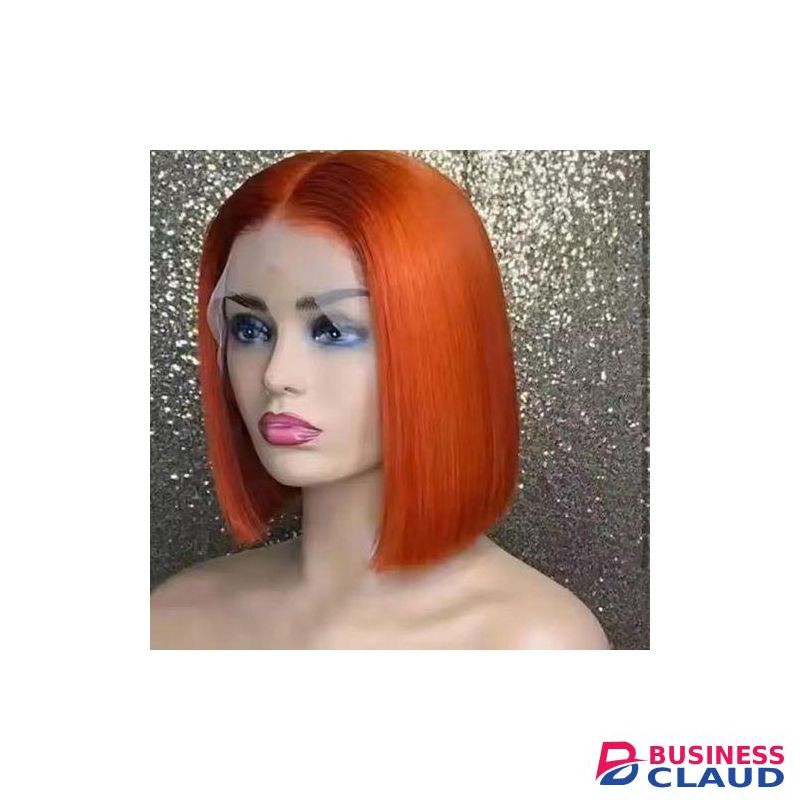 Semi human bob wig