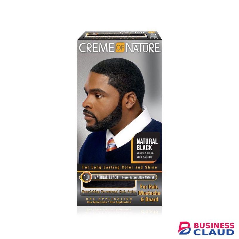 Creme Of Nature Men Permanent Hair Color 1.0 Natural Black