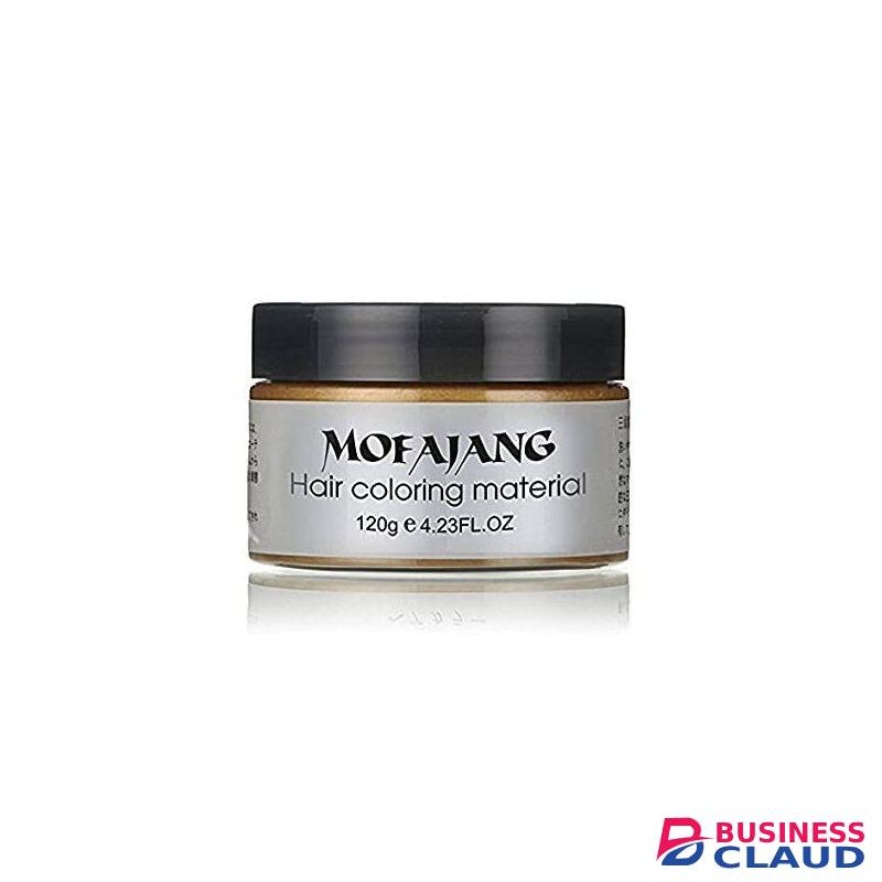 Mofajang Gold Temporary Hair Color Wax- Natural Hairstyle Cream