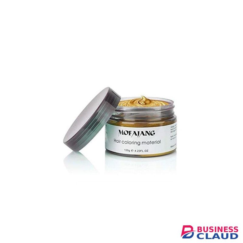 Mofajang Gold Temporary Hair Color Wax- Natural Hairstyle Cream