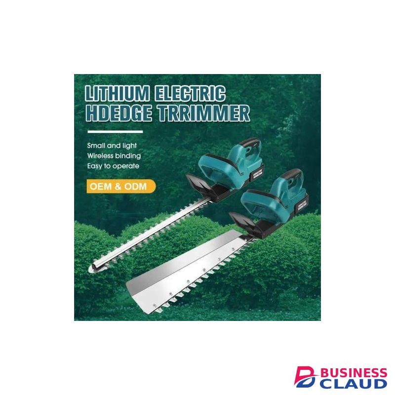 Makita Heavy Duty Cordless Lithium-ion Hedge/ Fence Trimmer With Safety Accesories Fence Trimmer Cutter With 2 Batteries