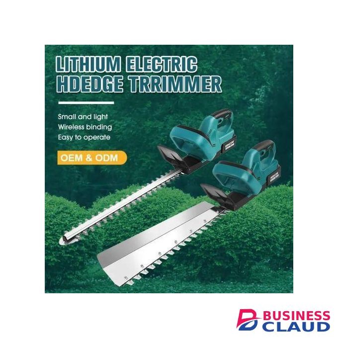 Makita Heavy Duty Cordless Lithium-ion Hedge/ Fence Trimmer With Safety Accesories Fence Trimmer Cutter With 2 Batteries