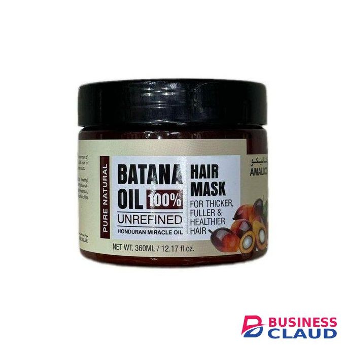 AMALICO 100% Pure Batana Oil Hair Mask – Cold-Pressed, Scalp-Safe For Men & Women