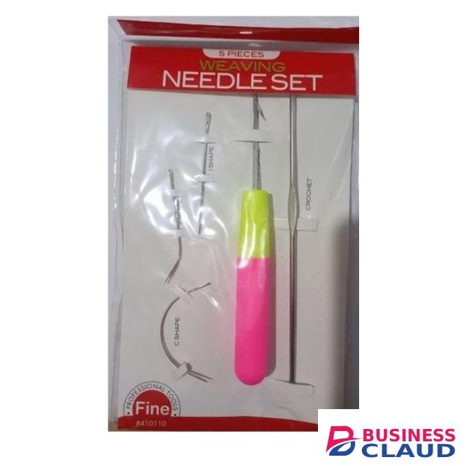 5Pieces Weaving Crocheting Braiding Dreadlocks Needle Set for Braiding Hair Crotchet Faux Locs Soft Locs ( U Shape J Shape L Shape C Shape Latch Hook Skill Crotchet) Beginner Friendly