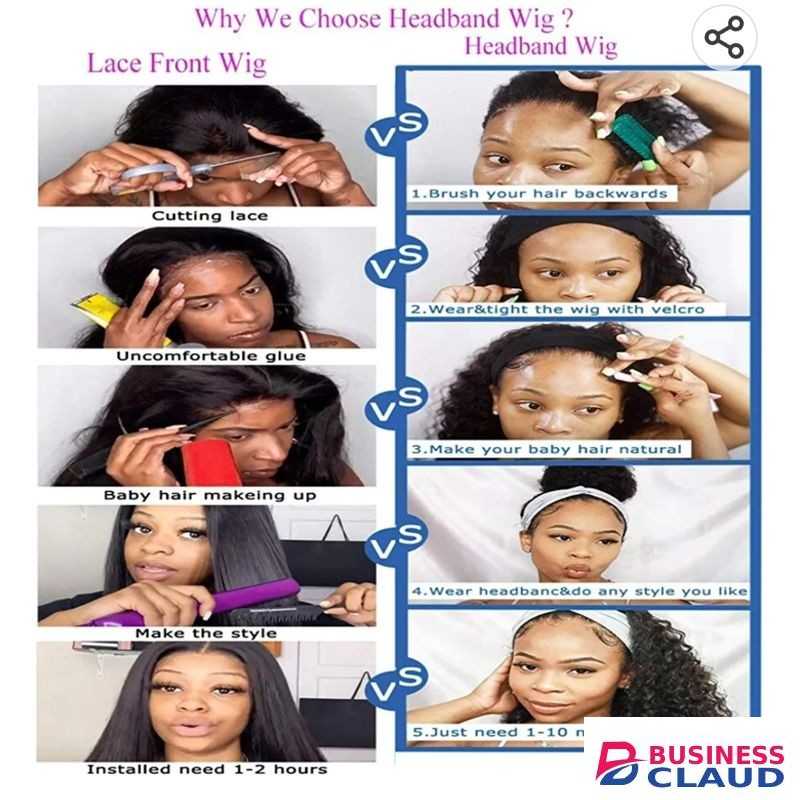Soft Straight Headband Wig + Free Gift