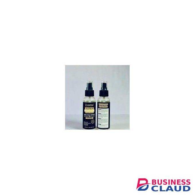 Foisten Super Lace Bond Melting Spray Vitamin-E, Silk Protein Supreme Secure Hold, No Residue Or Build-Up Protect Edges, Sweat-Proof