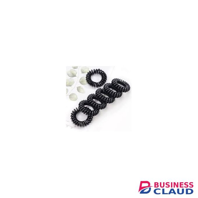 Spiral Hair Ties Coil Hair Ties -6pcs