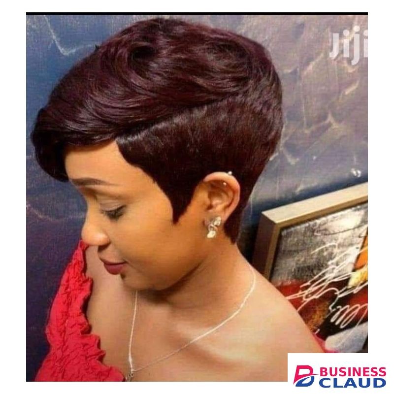 Human Hair Pixie Cut Short Wig
