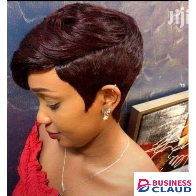 Human Hair Pixie Cut Short Wig