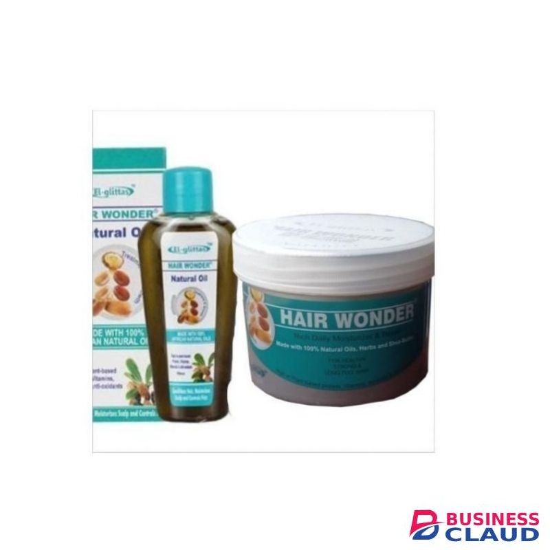 Hair Wonder El Glittas Hair Wonder Cream (200g) And Oil(70ml).