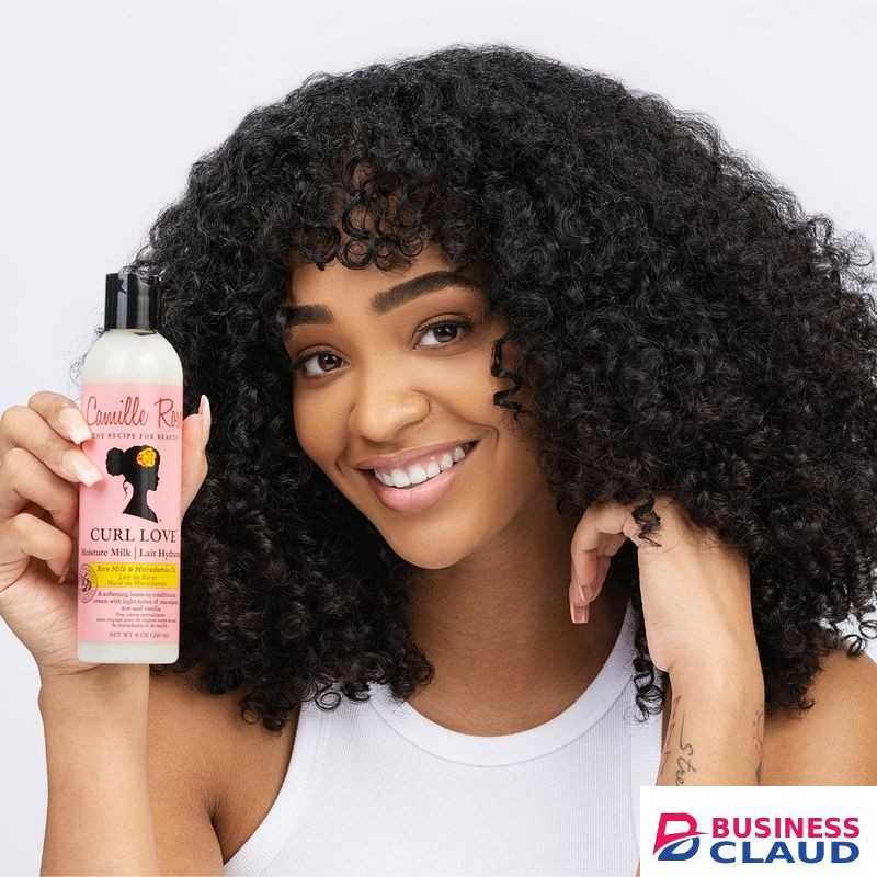 Camille Rose Curl Love Soften & Nourish Moisture Milk – Rice Milk & Macadamia Oil, 8oz
