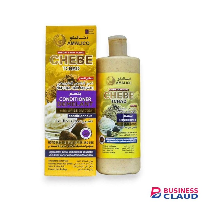 AMALICO Chebe Tchad Conditioner With Shea Butter For Natura Fast Hair Growth Noticable Results After 3rd Use