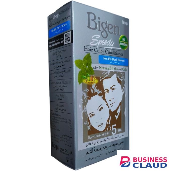 Bigen Speedy Hair Color Conditioner Dark Brown ,