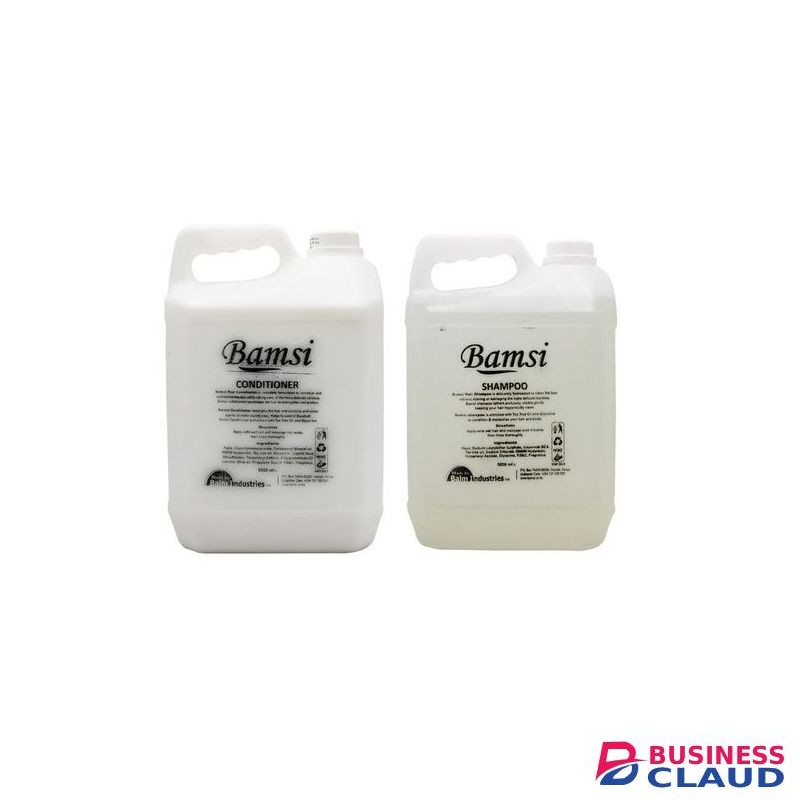 Bamsi 2 In Hair Shampoo 5L + Cream Conditioner 5L