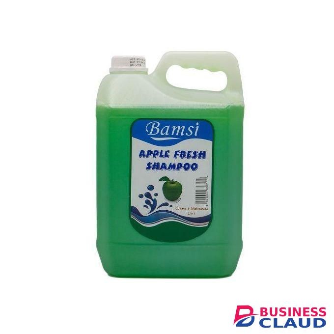 Bamsi 5L Apple Hair Shampoo-green