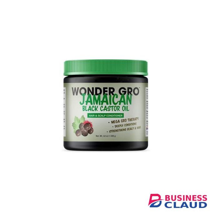 Wonder Gro Jamaican Black Castor Oil Strengthens Hair Scalp Conditioner Repair Cream Leave In Conditioner.