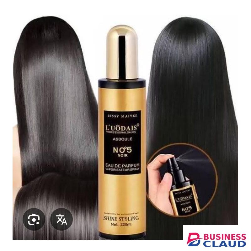 Luodais NO 5 shine hair spray for human hair,wig